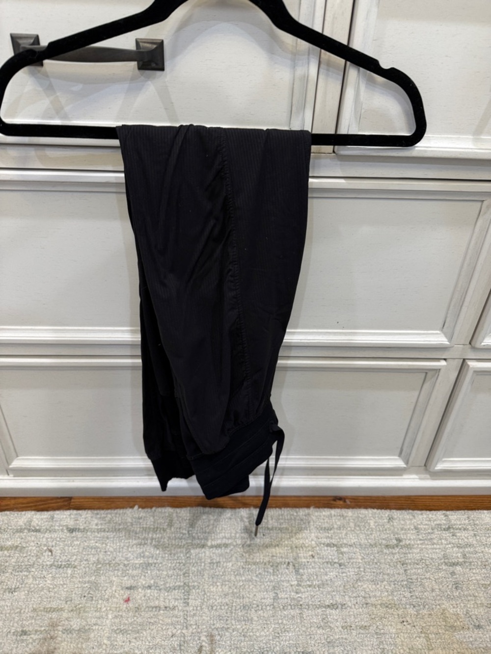 Women’s  Black Jogger Pants - Classic Drawstring Comfort